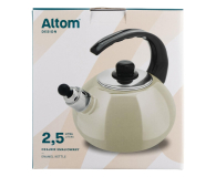 Altom Czajnik emaliowany 2,5 l kremowy indukcja - 1611103 - zdjęcie 4